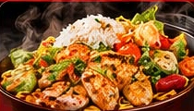Teppanyaki Frango - Grande